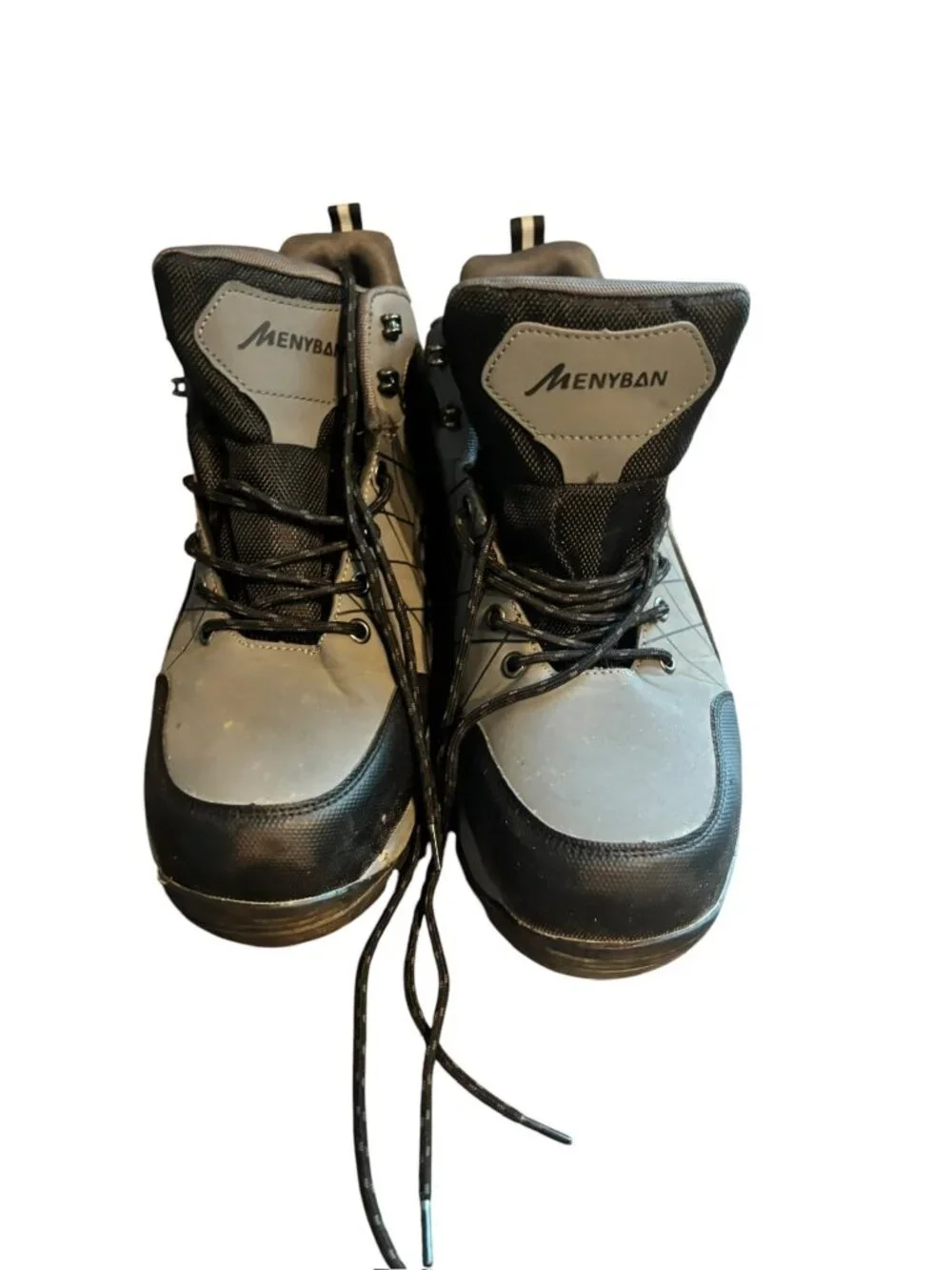 Menyban Work Boots w/ Reinforced Steel Toe & Waterproof design Shoes